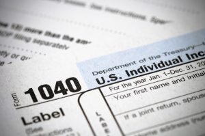 IRS Tax Form 1040