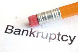 the word bankruptcy erased 